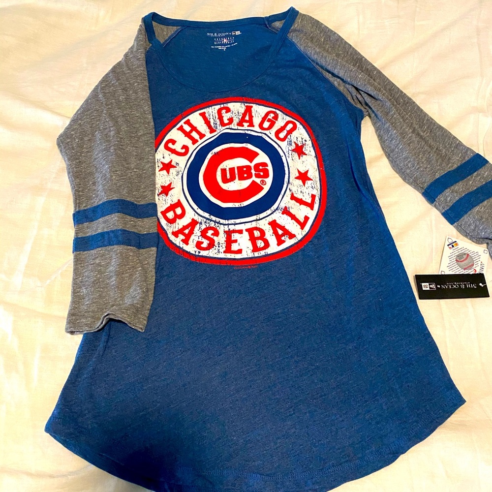 Chicago Cub Raglan Shirt